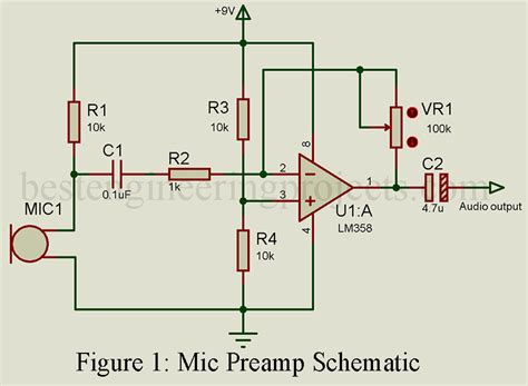 Mic Preamp Integrated Circuit