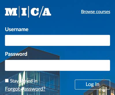 mica login page