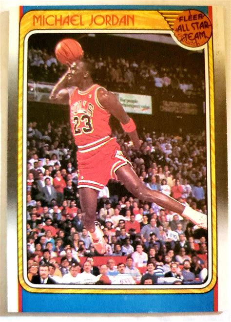 Michael Jordan 1988 Fleer: A Legendary Basketball Card