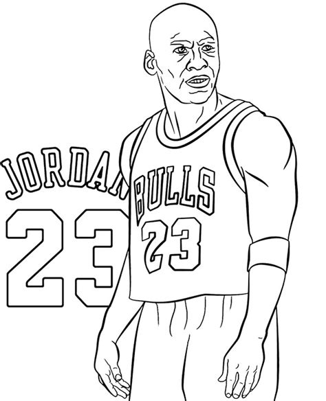Michael Jordan coloring pages Coloring pages to download and print