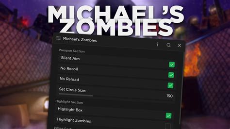 michael's zombies script 2024