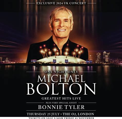 michael bolton 02 arena