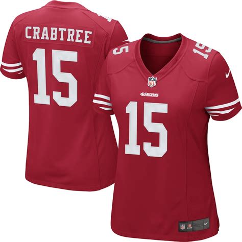 michael crabtree 49ers jersey
