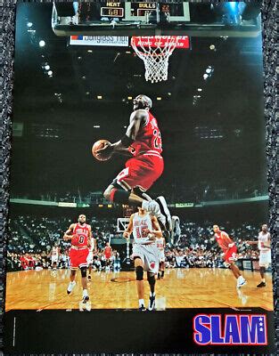 Michael Jordan Reverse Dunk Poster