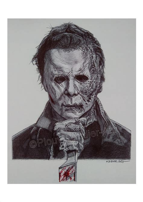Michael Myers Drawing