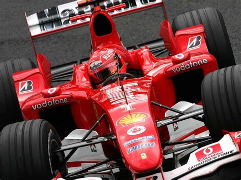 michael schumacher 2004 f1 car