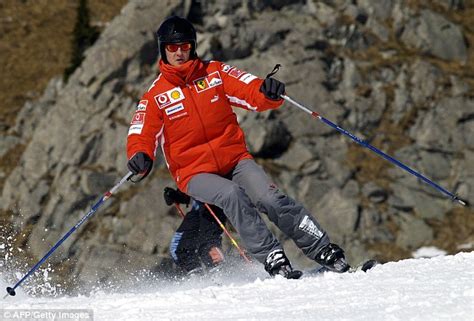michael schumacher ski accident camera