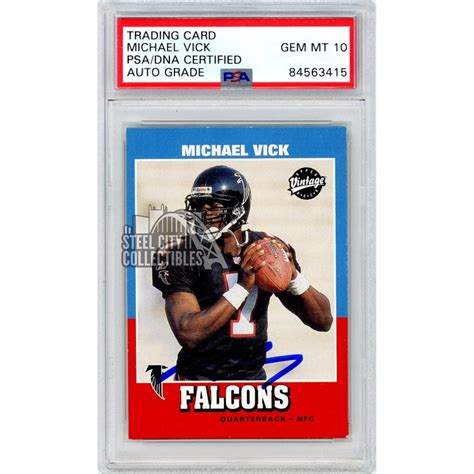 Michael Vick Rookie Card Upper Deck