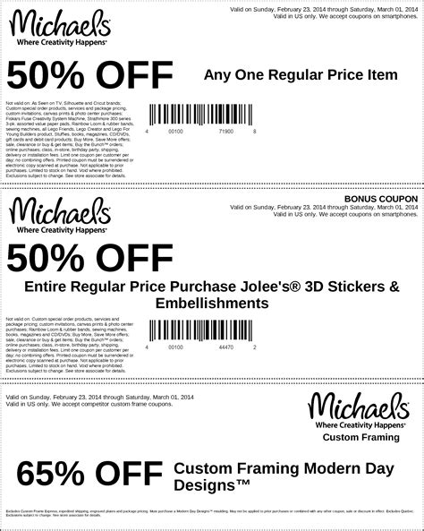 The Best Michaels In-Store Coupons: 2021 And Beyond