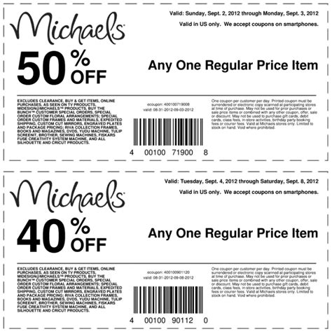 michaels crafts coupons 50%