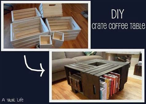 Michaels Crate Coffee Table