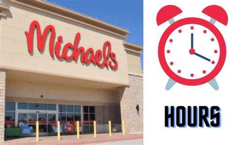 michaels sunday hours of operation