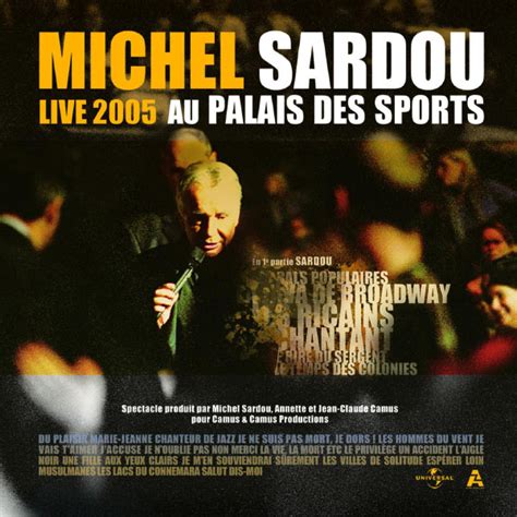 michel sardou live 2005 au palais des sports