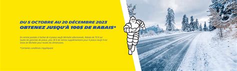 michelin remise postale 2023