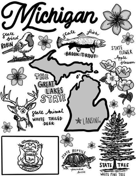 Learn about Michigan with Free Printables History printables