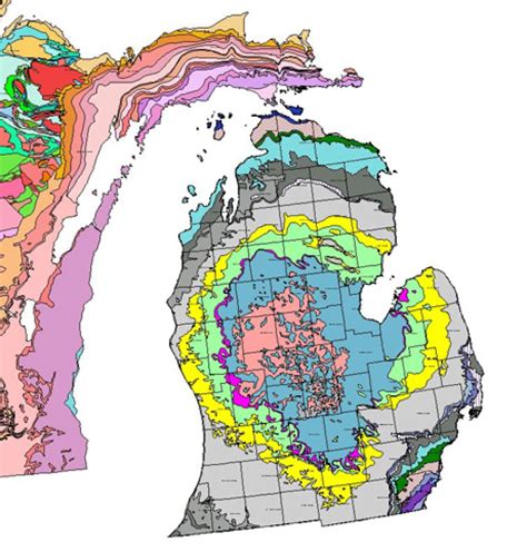 Michigan Salt Mines Map