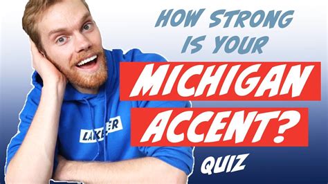 michigan accent test