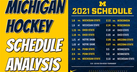 michigan hockey schedule 2020