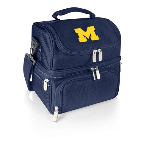 Michigan Wolverines Navy Pranzo Insulated Lunch Box