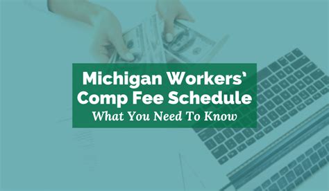 michigan workers comp fee schedule