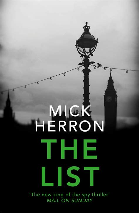 +14 Mick Herron The List 2023