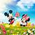 mickey and minnie spring wallpaper