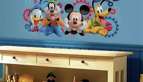 Mickey Mouse Clubhouse Wall Stickers Friends Capers Peel And Stick