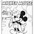 mickey mouse coloring book pages