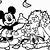 mickey mouse fall coloring pages