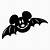 mickey mouse halloween stencils for pumpkins bats svg etsy men