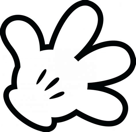 Free Mickey Mouse Hands, Download Free Clip Art, Free Clip Art on
