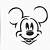 mickey mouse jack o lantern stencil