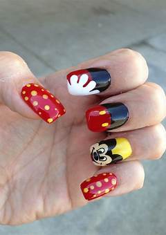 Mickey Mouse Nail Stickers