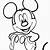 mickey mouse pictures to color