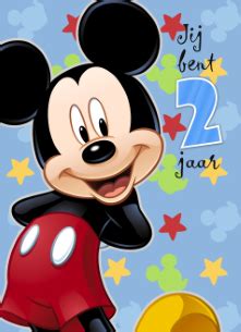 Minnie Mouse Kaars 2 jaar