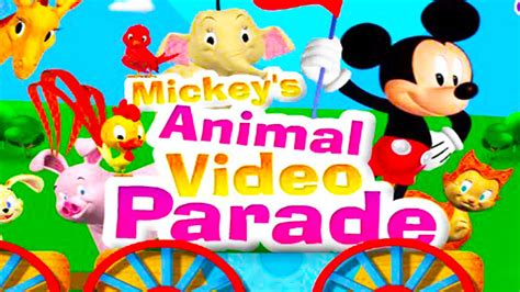 mickey's animal parade games