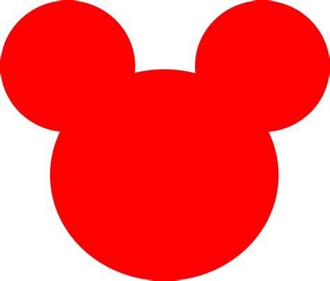 Mickey Head Clip Art