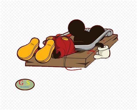 mickey mouse caught in a trap