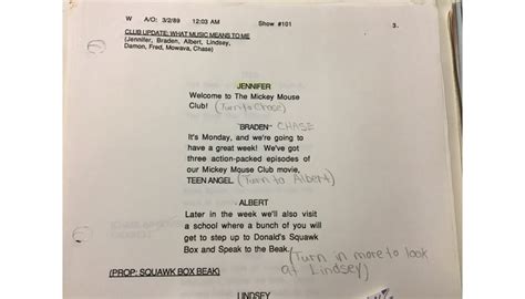 Photos Mickey Mouse Clubhouse Script Updated