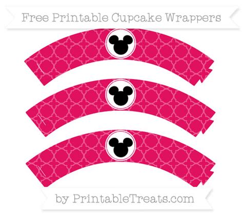 Mickey Mouse Cupcake Wrappers Printable