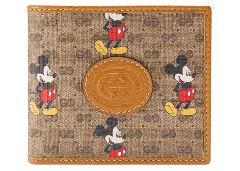 mickey mouse gucci wallet