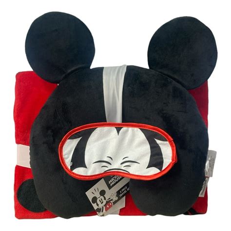 Mickey Mouse Pillow And Throw Set