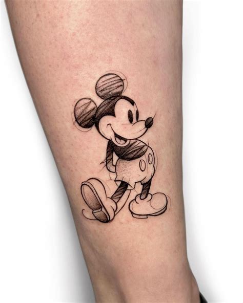 Mickey Mouse Tattoo Designs
