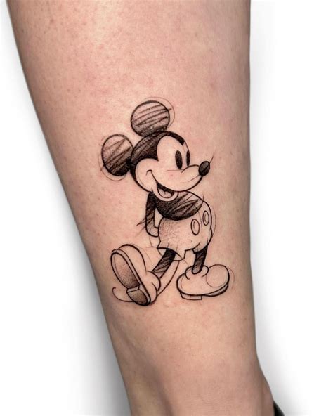 Mickey Mouse with Tattoos