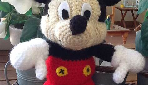 Mickey Mouse Crochet pattern Amigurumi toy PDF pattern | Etsy