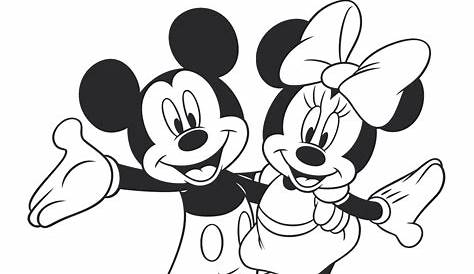 Ausmalbilder Mickey Mouse - Freude Kinder