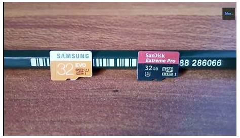 SD card,micro SD sandisk extreme pro vs samsung evo