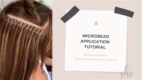 Micro Bead Hair Extensions Tutorial