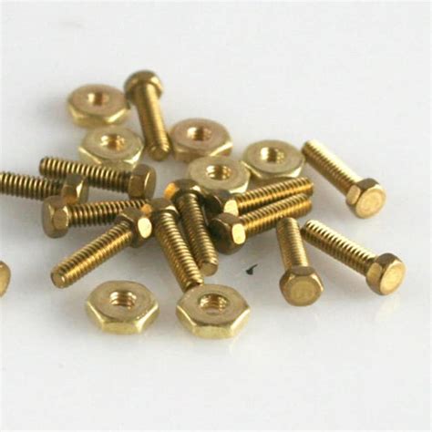 Micro Brass Nuts And Bolts