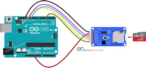 Micro Sd Card Adapter Arduino Pinout